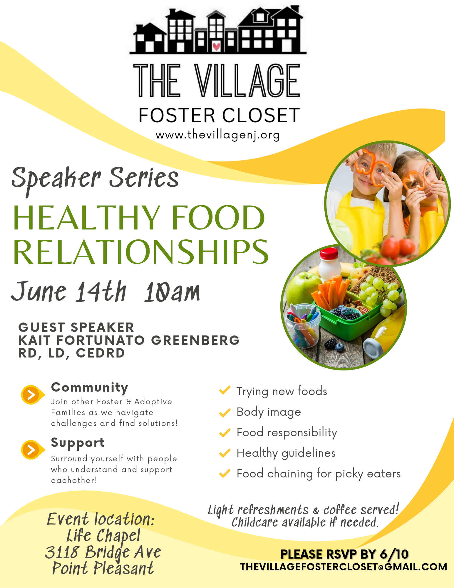 Nutrition & Speaker Series